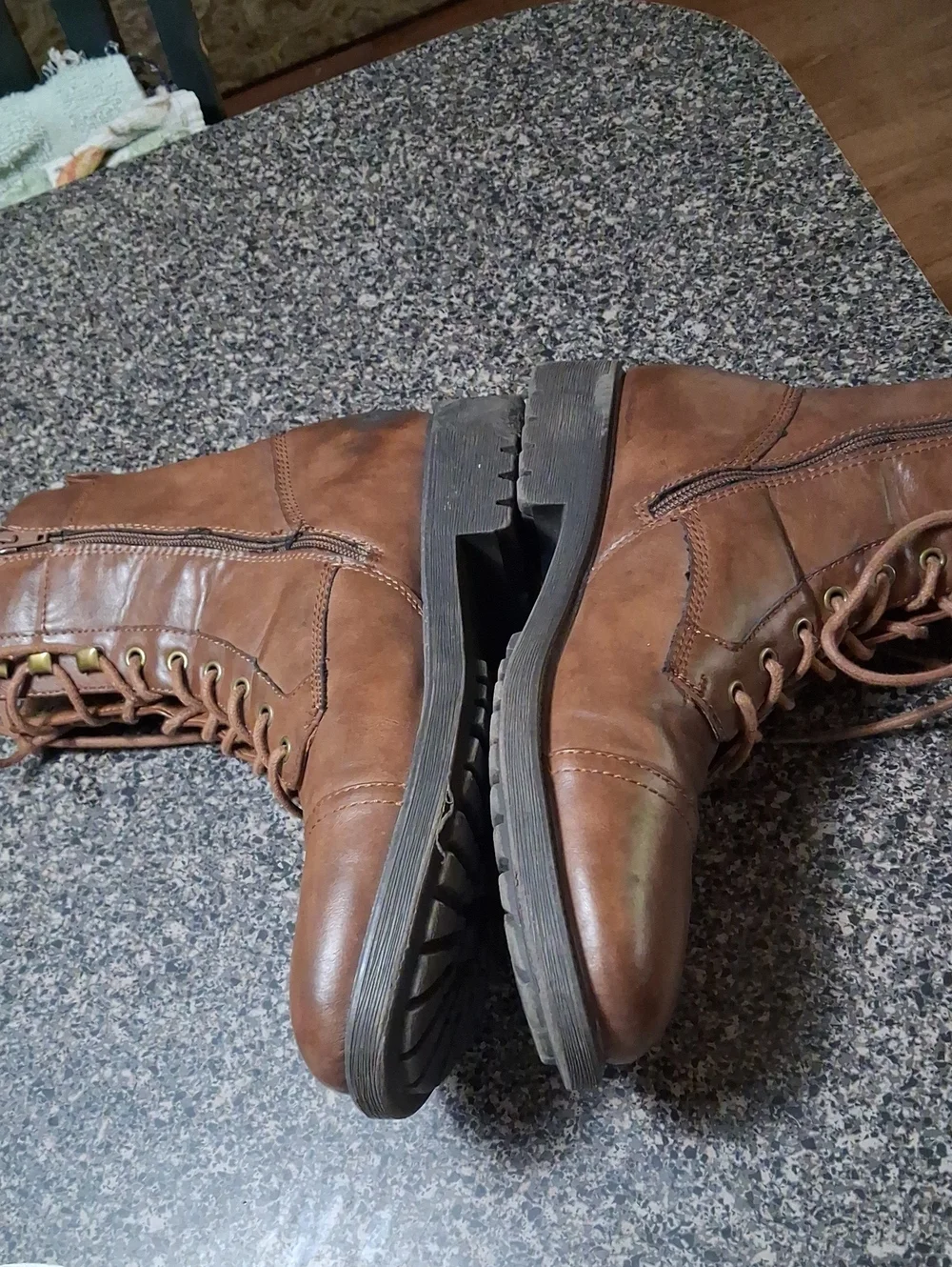 Frye And Co Brown Leather Boots Sz 11M